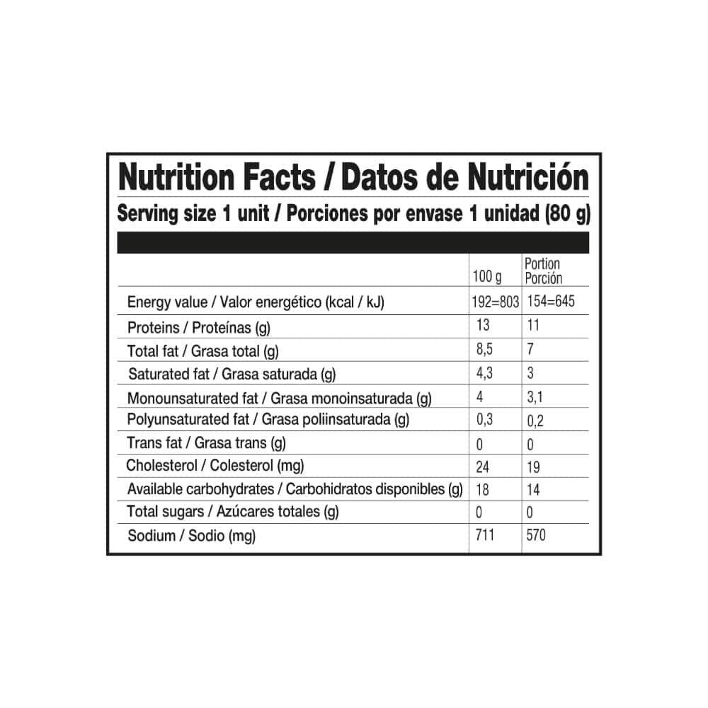 Hamburguesa de carne de res YEYA (12 x 80 g / 2.8 oz) - Miniatura 3