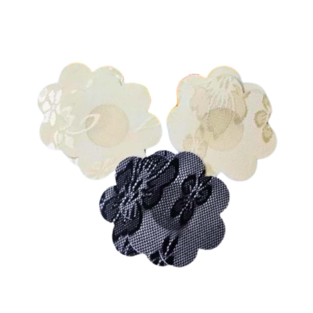 Cubiertas de pezón Fangle Floral (3 U) - Miniatura 1