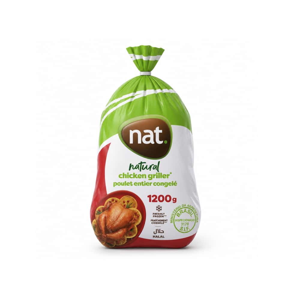 Pollo entero sin menudos Nat (1.2 kg / 2.64 lb) - Miniatura 1