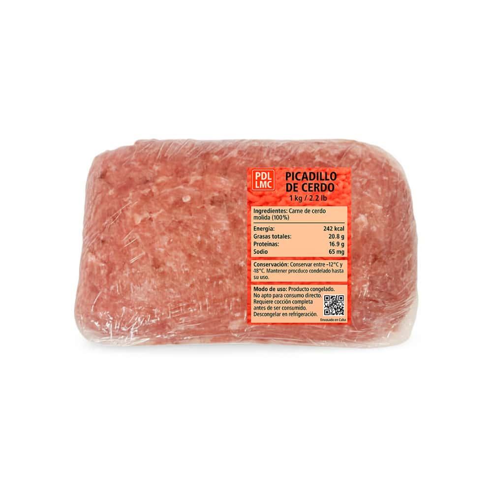 Picadillo de cerdo PDL LMC (1 kg / 2.2 lb) - Miniatura 3