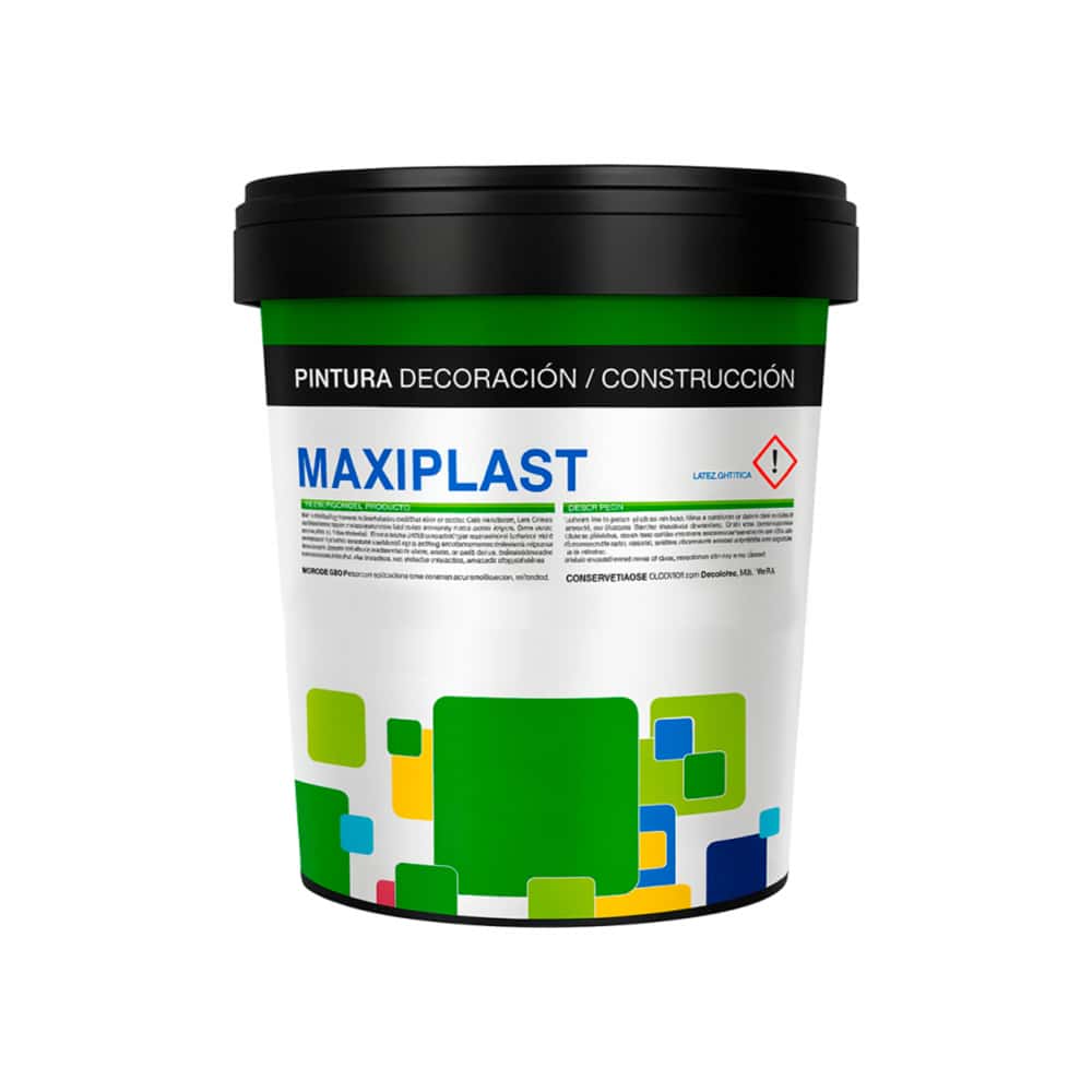 Pintura acrílica interior y exterior color salmón Euro Campi (15 L) - Miniatura 2