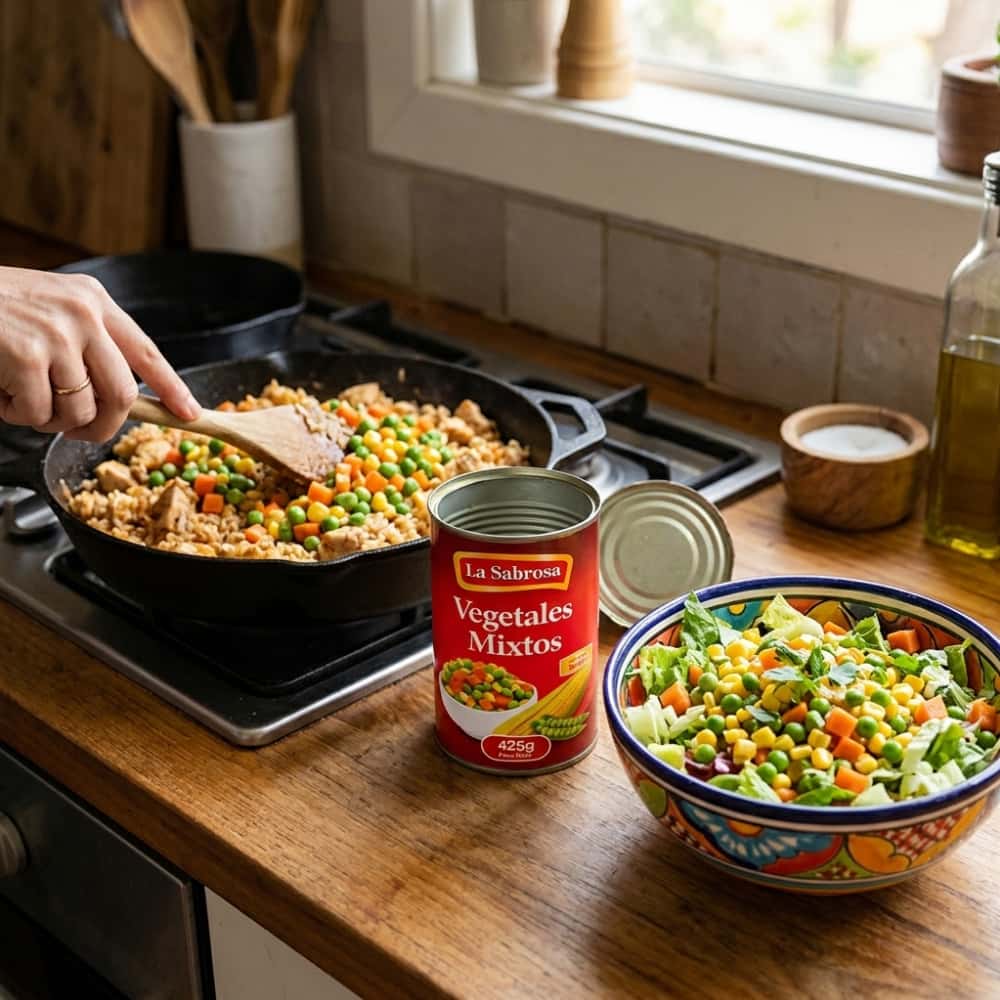 Vegetales mixtos La Sabrosa (425 g / 15 oz) - Miniatura 5