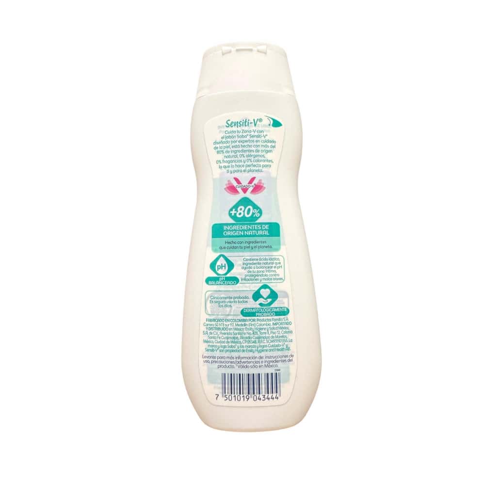 Jabón íntimo sensiti-V Saba Diarios (180 ml) - Miniatura 2