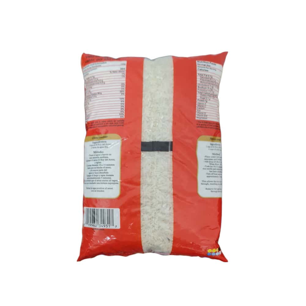 Arroz blanco de grano extra largo El rey del arroz (1 kg / 2.2 lb) - Miniatura 2