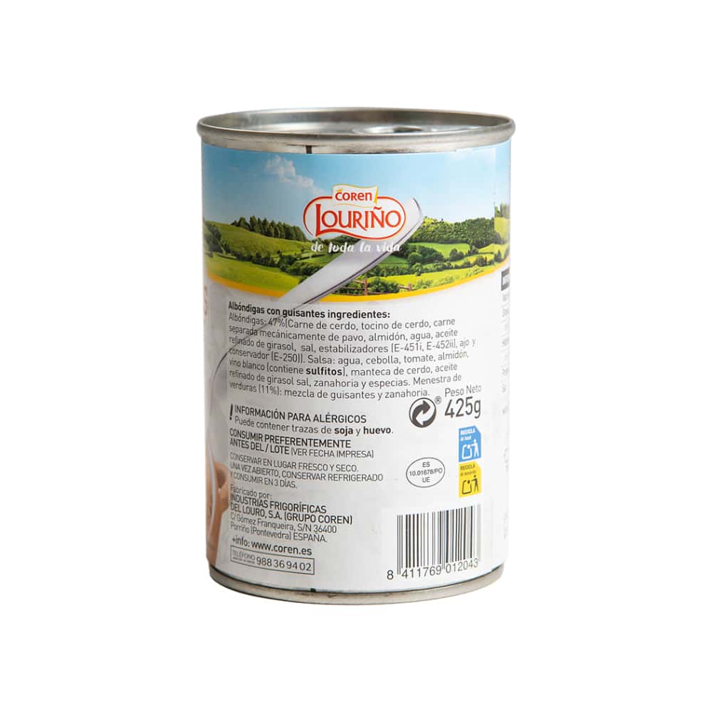 Albóndigas de carne Coren (425 g / 14.99 oz) - Miniatura 2