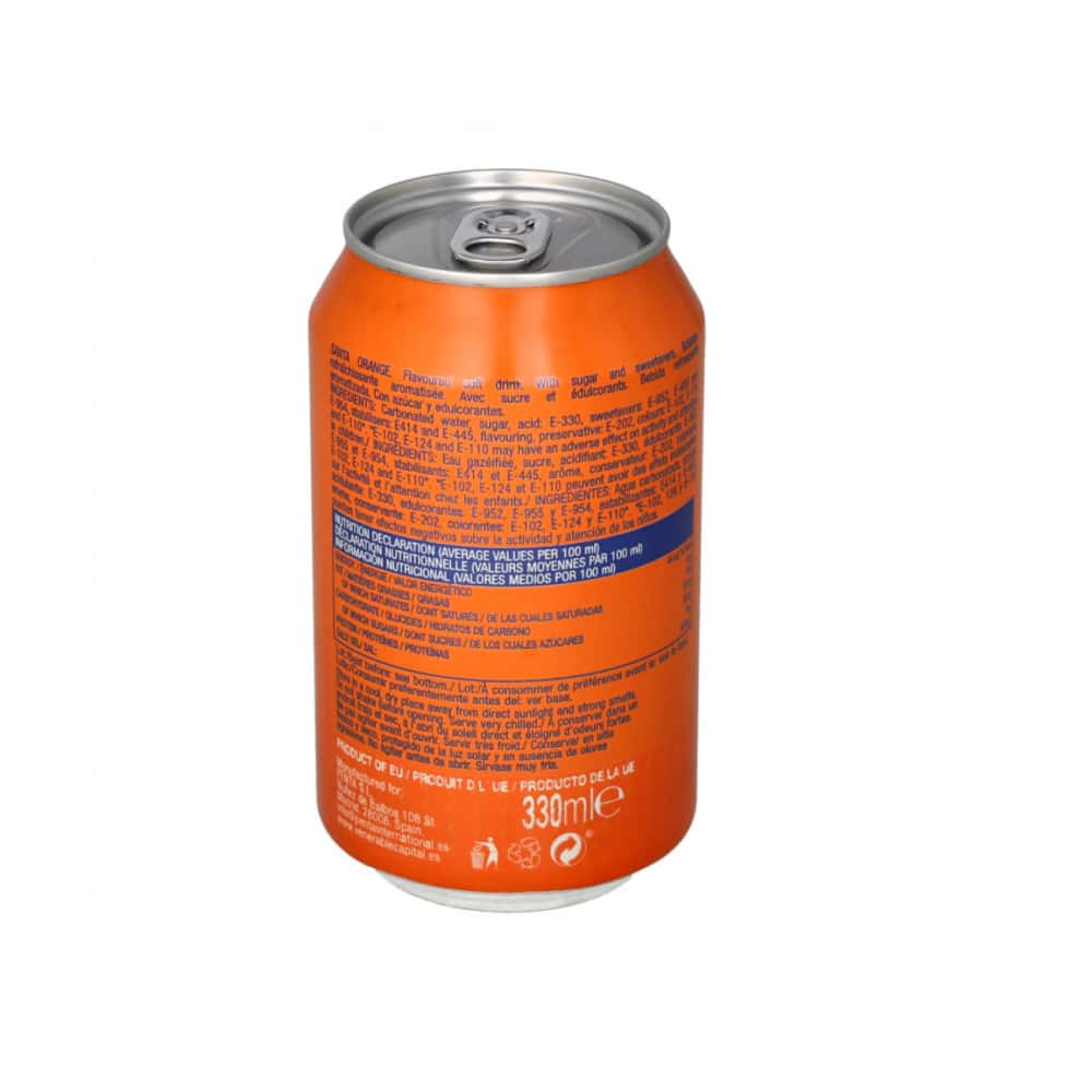 Refresco gaseado de naranja Santa (330 ml) - Miniatura 2