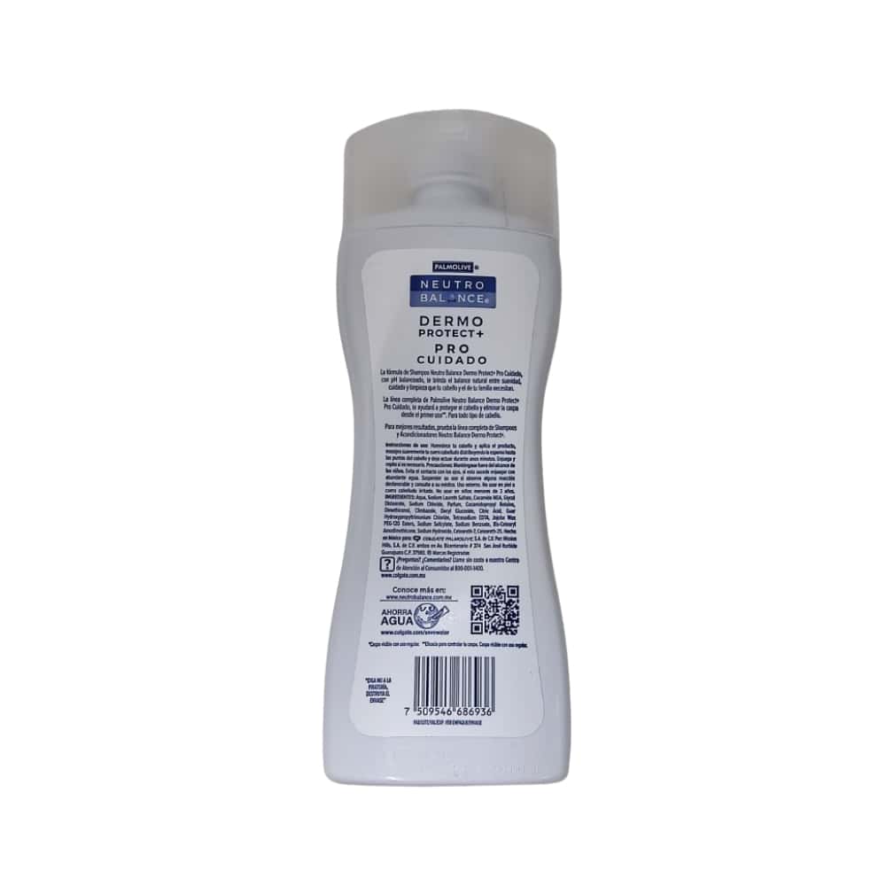 Champú dermo protect + pro cuidado humectación y control caspa Neutro Balance Palmolive (200 ml / 7 fl.oz) - Miniatura 2