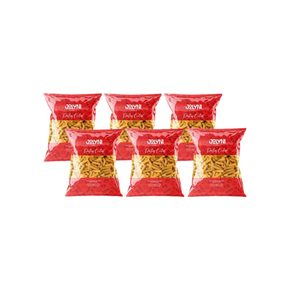 Pastas cortas - pluma Rigatoni Jolyni (6 x 400 g / 14.10 oz) - Miniatura 1