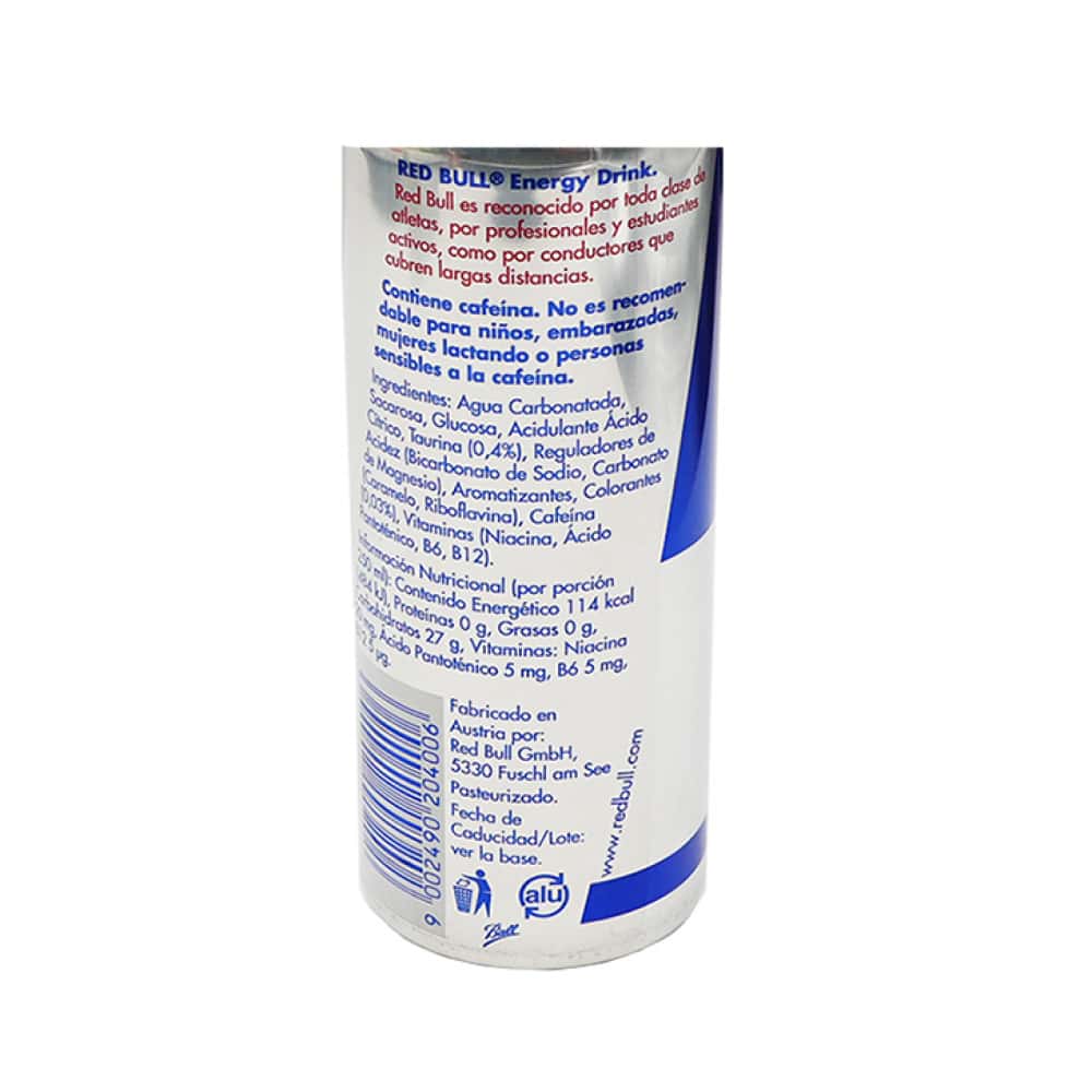 Bebida energética Red Bull (250 ml / 8.4 fl oz) - Miniatura 3