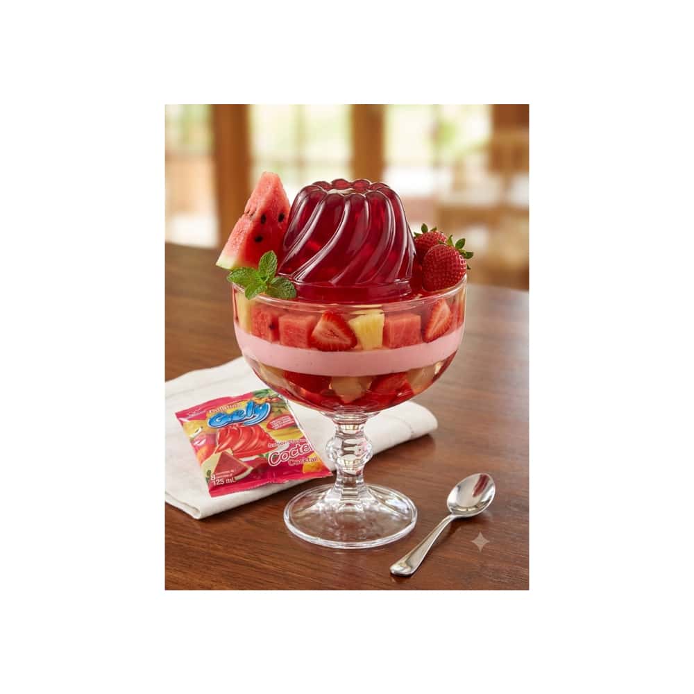 Gelatina sabor coctel Gely (170 g / 6 oz) - Miniatura 4