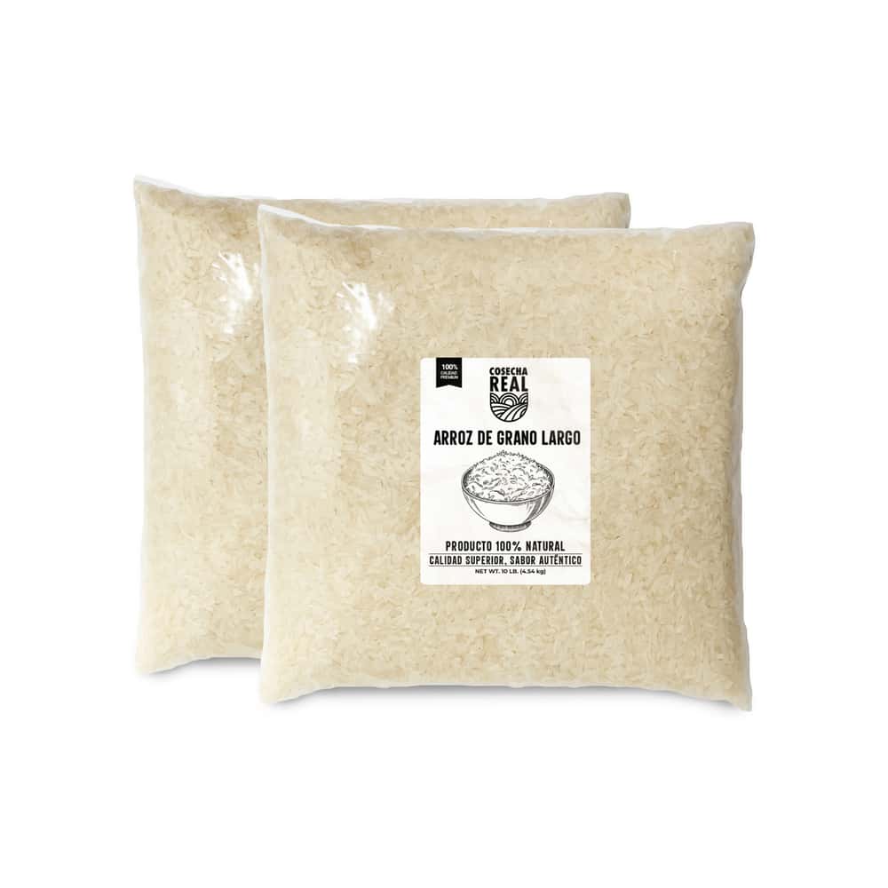 Arroz de grano largo Cosecha Real (2 x 4.54 kg / 10 lb) - Miniatura 1