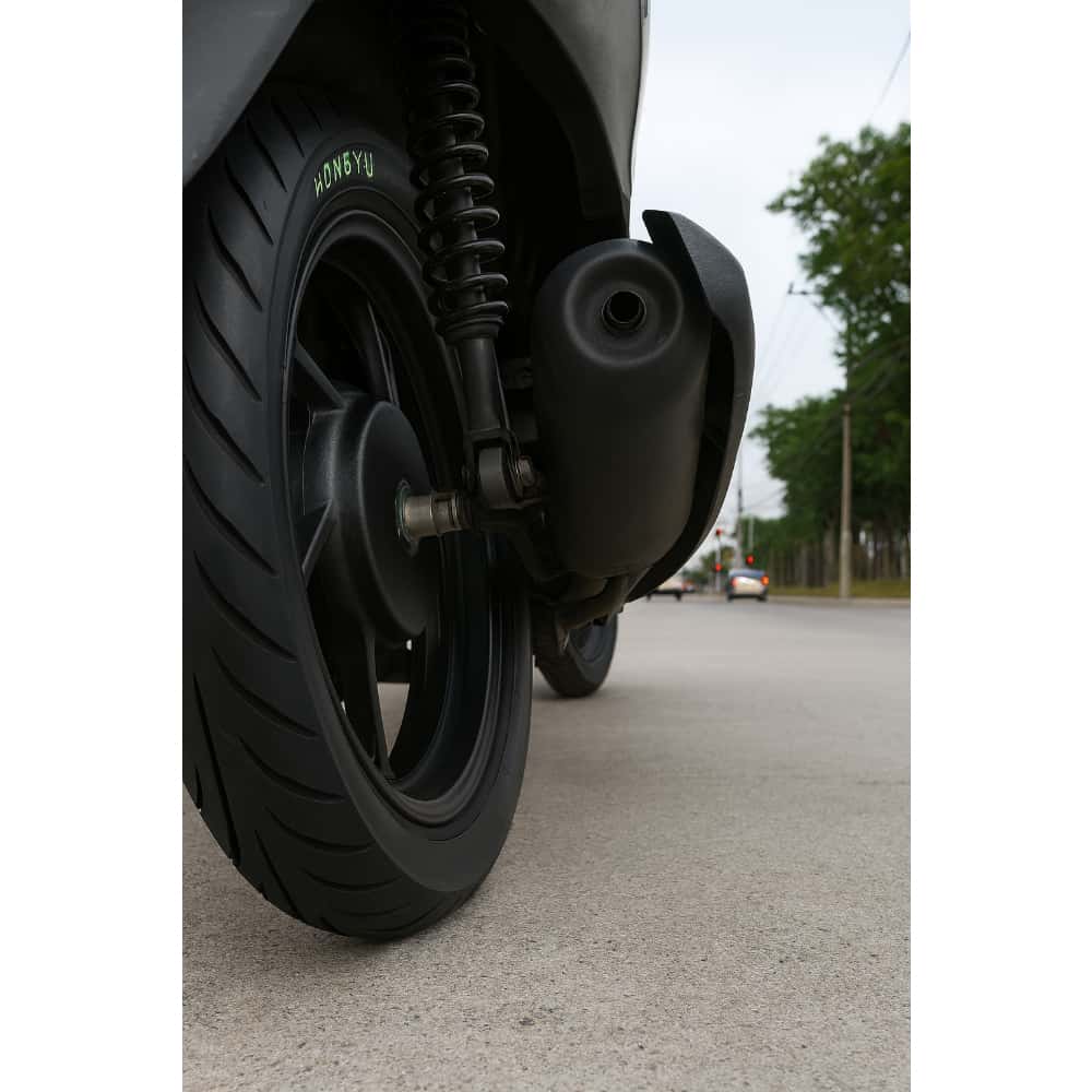 Neumático para motocicleta 100 / 80 -14 M / C Hongyu - Miniatura 4