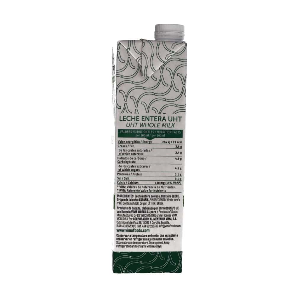 Leche entera Vima Foods (1 L) - Miniatura 2