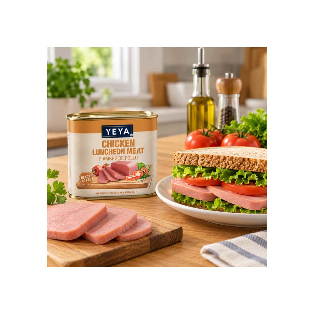 Fiambre -spam- de pollo YEYA (320 g / 11.28 oz) - Miniatura 5