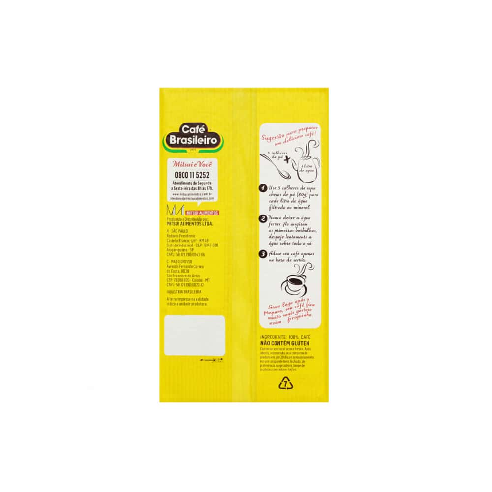 Café tradicional Brasileiro (3 x 500 g / 1.1 lb) - Miniatura 2