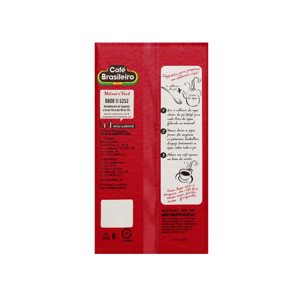 Café extra fuerte Brasileiro (5 x 500 g / 1.1 lb) - Miniatura 2