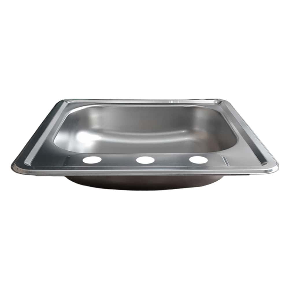 Fregadero de acero inoxidable 49 cm x 49 cm Estone - Miniatura 2