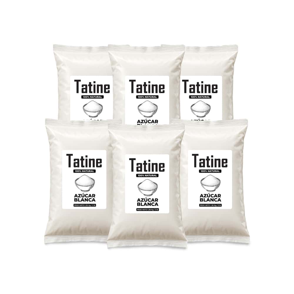 Azúcar blanca Tatine (6 x 1.36 kg / 3 lb) - Miniatura 1