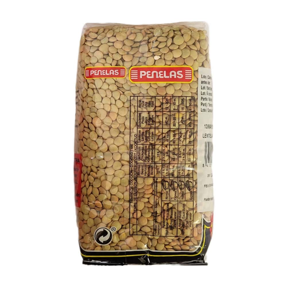 Lenteja castellana Penelas (500 g / 1.10 lb) - Miniatura 2