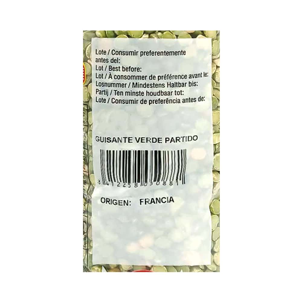 Chicharos verdes partidos Penelas (500 g / 1.10 lb) - Miniatura 3