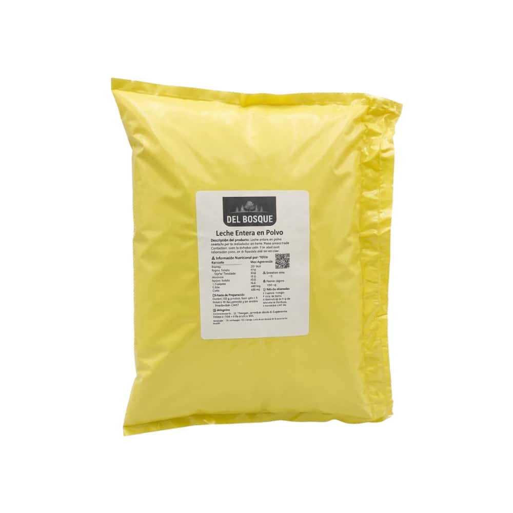 Leche en polvo entera Del Bosque (1 kg / 2.2 lb) - Miniatura 3