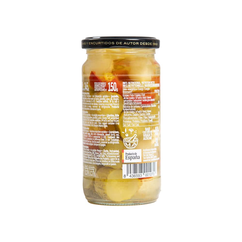 Banderilla Picante Troceada Maestros Aceituneros (345 g / 12.17 oz) - Miniatura 2