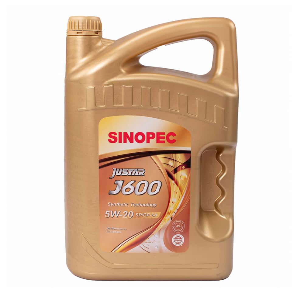 Aceite para motor Sinopec J600 5W-20 (5 L) - Miniatura 1