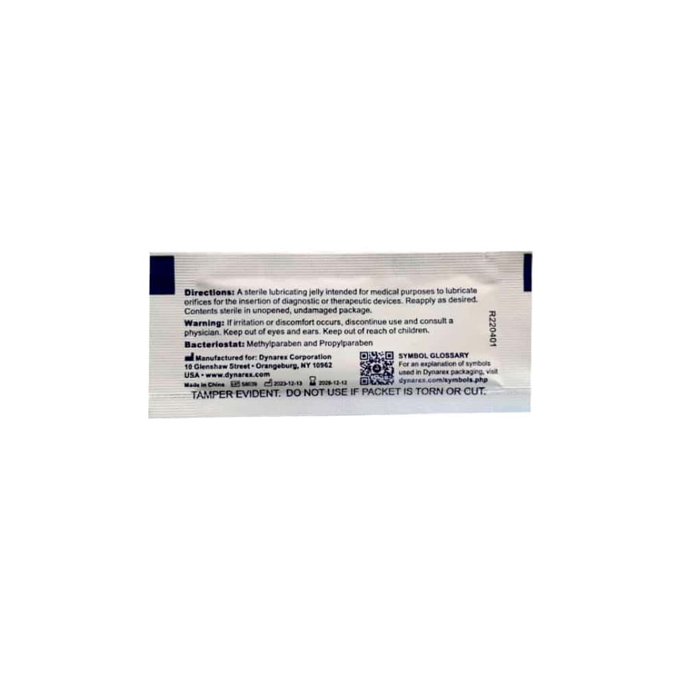 Gel lubricante estéril de pruebas diagnostico (2.7 g / 0.09 fl. oz) - Miniatura 2