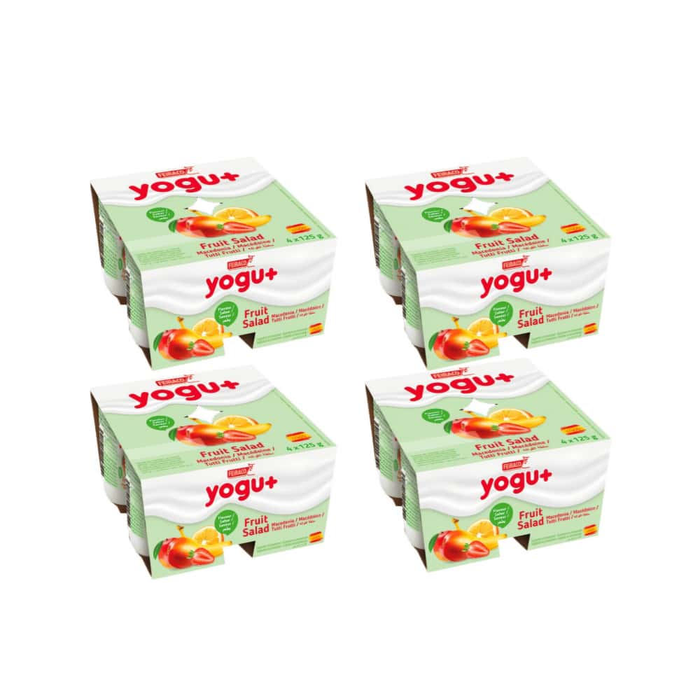 Yogur pasteurizado sabor a macedonia (16 x 125 g) - Miniatura 1
