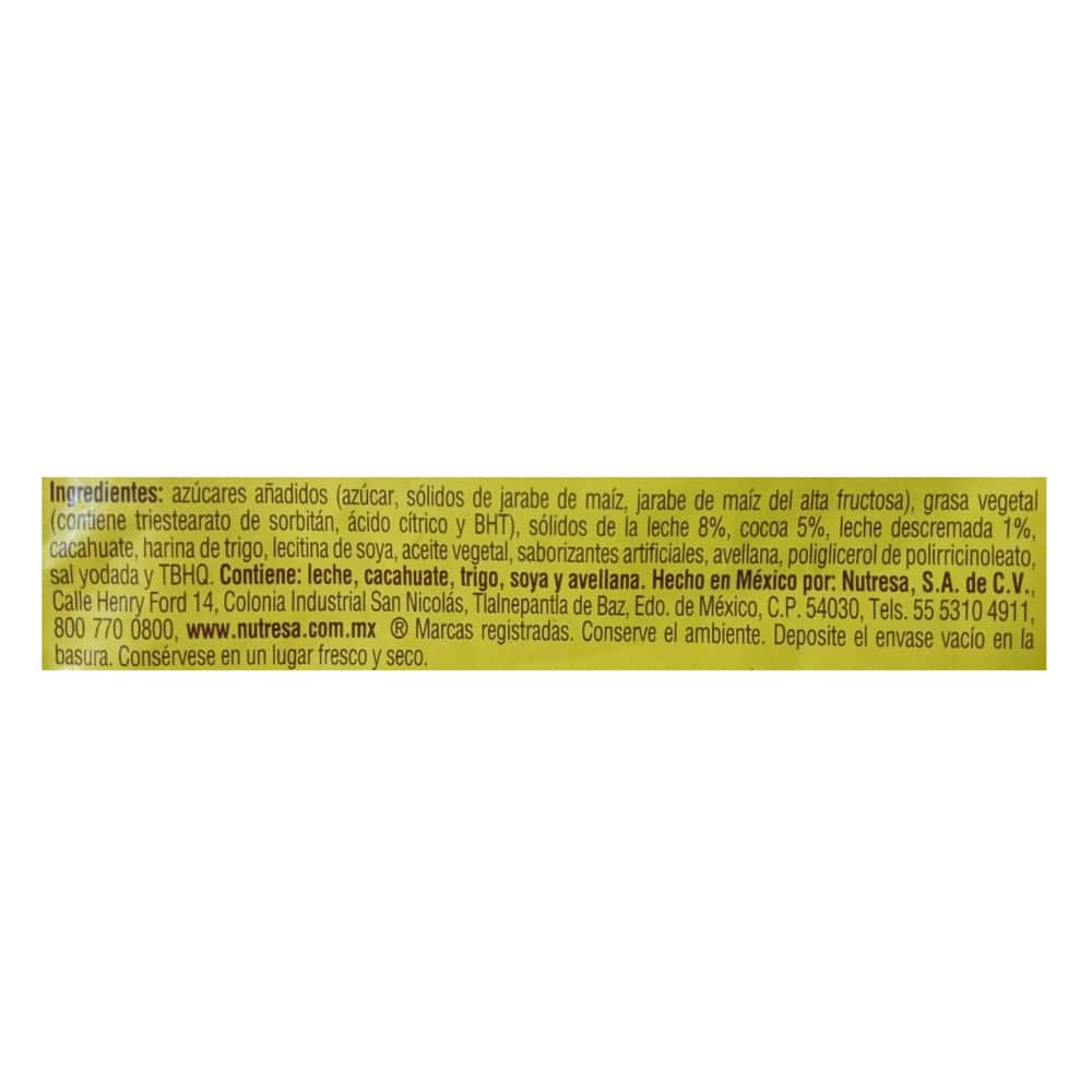 Tableta con cocoa sabor avellana Bicolor Cremino (216 g / 7.6 oz) - Miniatura 2