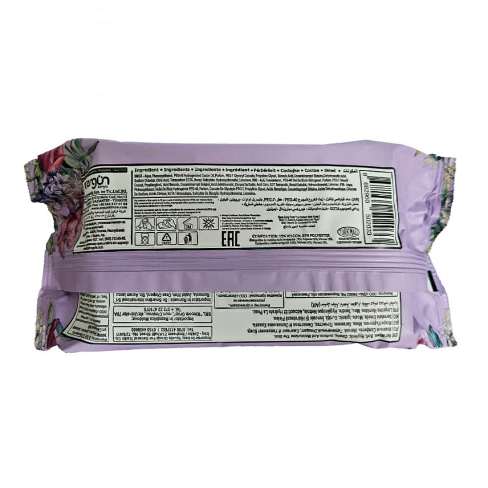 Toallitas húmedas con aroma cálido Doxa (3 x 120 U) - Miniatura 2