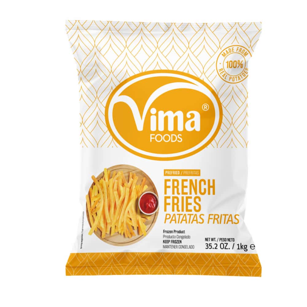 Papas prefritas Vima Foods (1 kg / 2.2 lb) - Miniatura 1