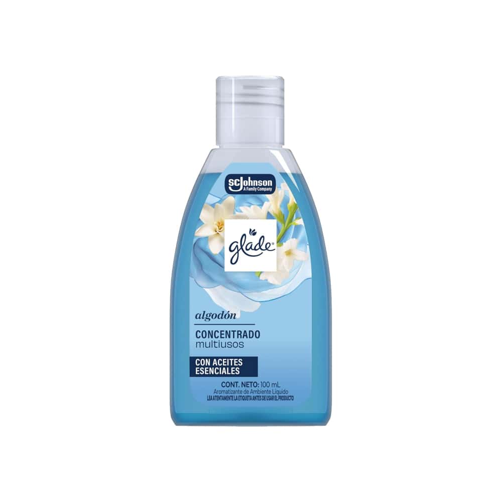 Aromatizante de ambiente líquido aroma algodón Glade (100 ml) - Miniatura 1
