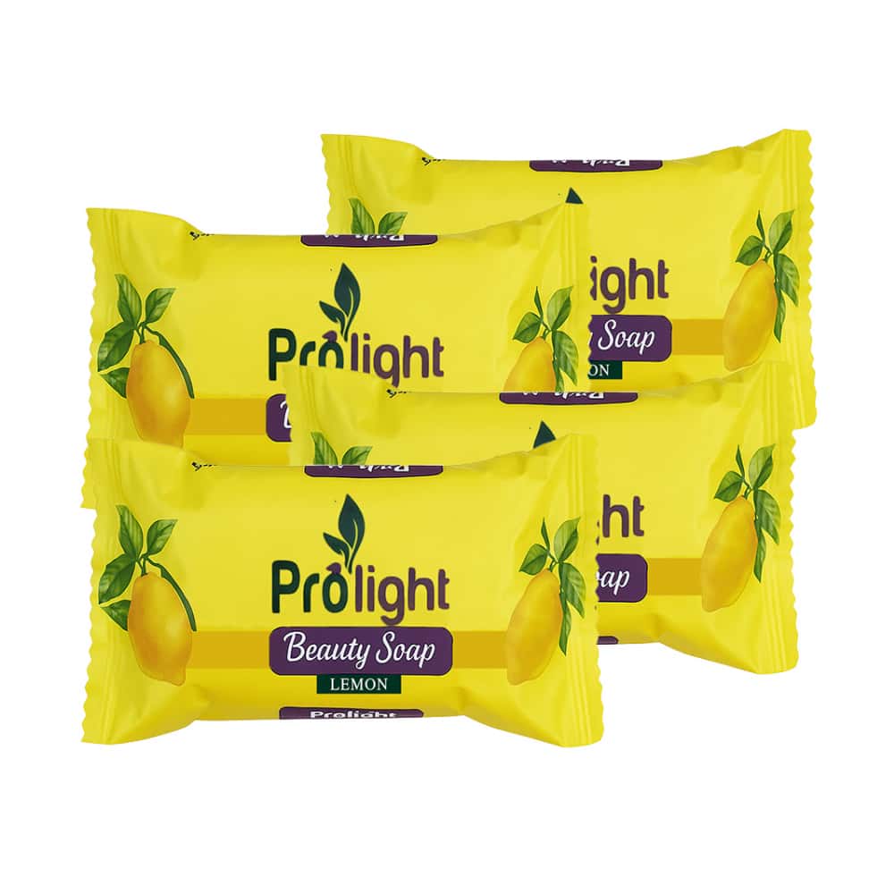 Jabón de belleza con fragancia a limón Prolight (4 x 100 g / 3.52 oz) - Miniatura 1