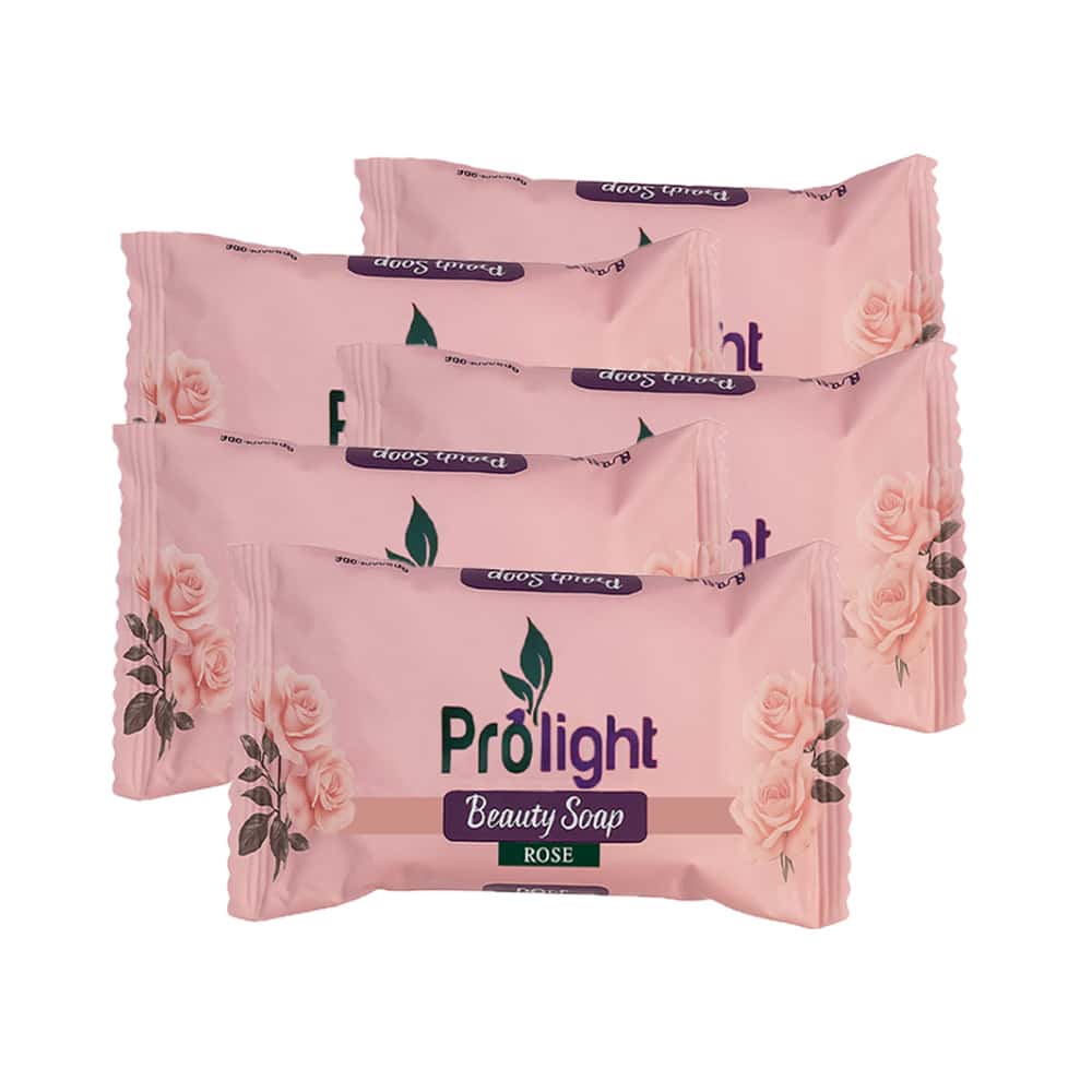 Jabón de belleza con fragancia a rosas Prolight (5 x 100 g / 3.52 oz) - Miniatura 1