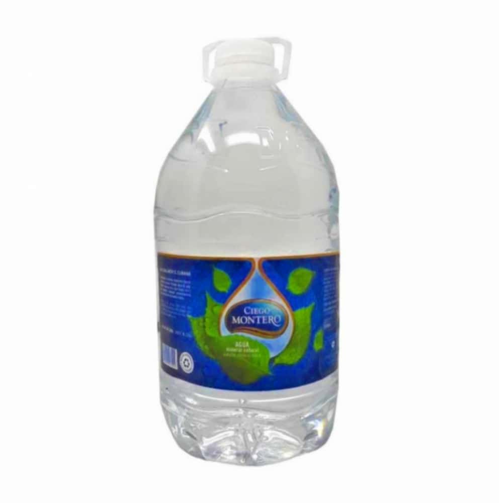 Agua mineral natural Ciego Montero (5000 ml) - Miniatura 1