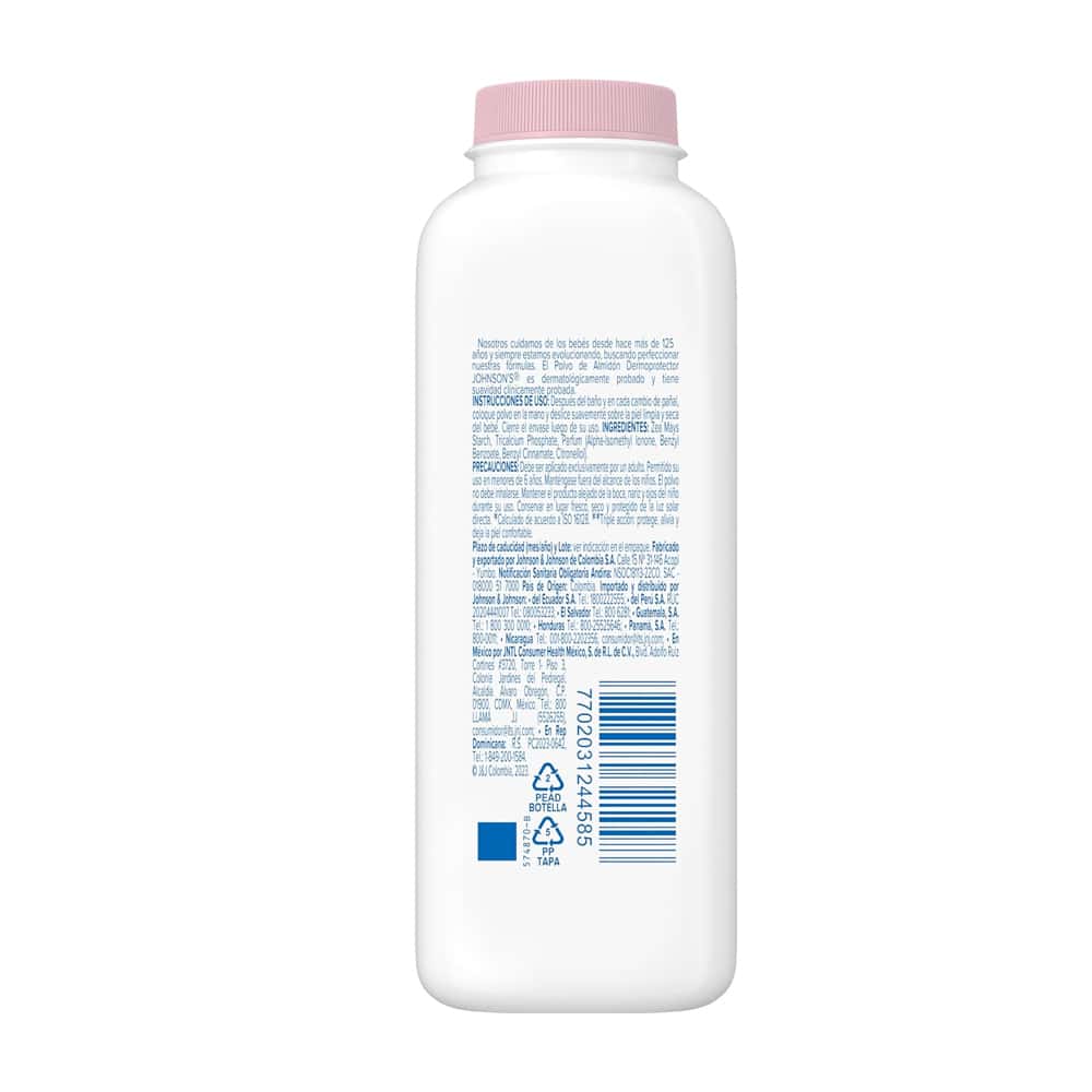 Polvo de almidón dermoprotector Johnsons (100 g / 3.5 oz) - Miniatura 2