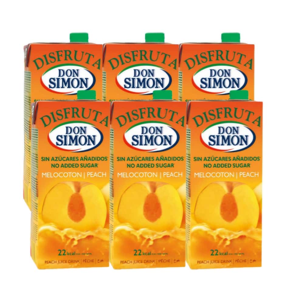 Jugo de melocotón Don Simon (6 x 1 L) - Miniatura 1