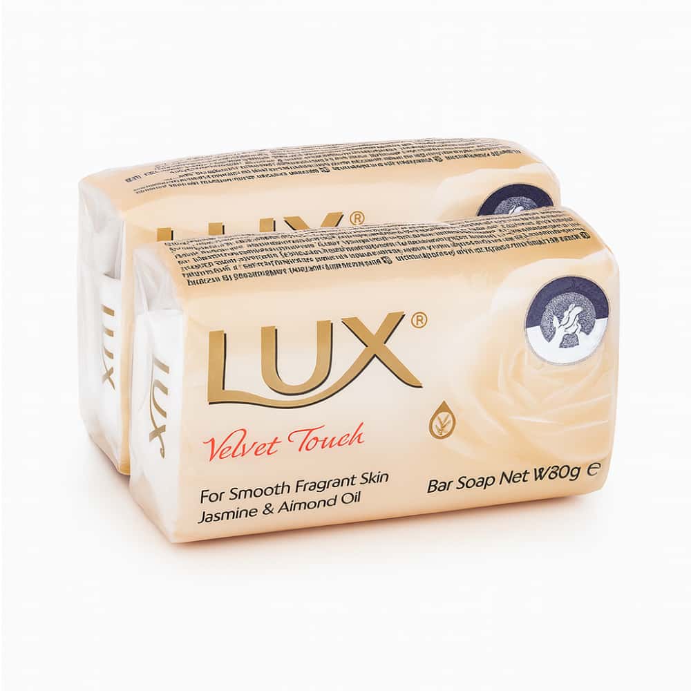 Jabón de aceite de jazmín y almendras Lux (2 x 80 g / 2.82 oz) - Miniatura 1