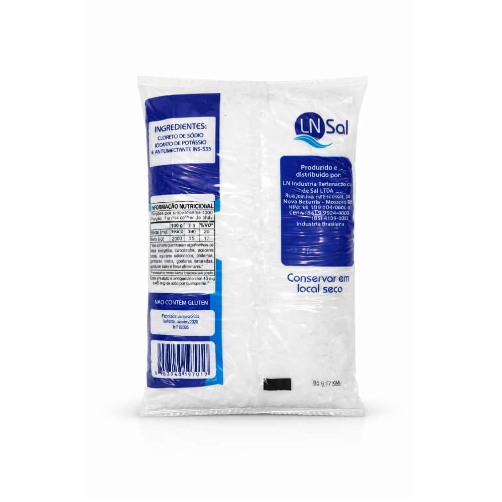 Sal yodada molida LN (1 kg / 2.2 lb) - Miniatura 2