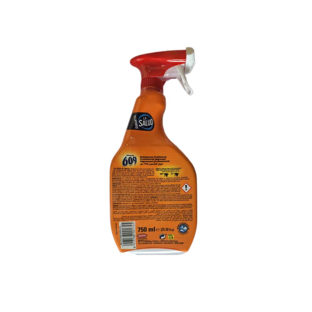 Quitagrasas profesional fórmula 609 La Salud (750 ml) - Miniatura 2