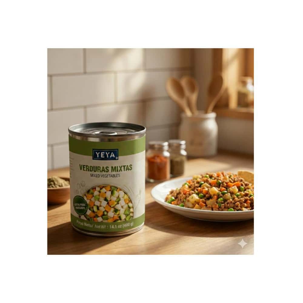 Verduras Mixtas YEYA (3 x 400 g / 14.1 oz) - Miniatura 2