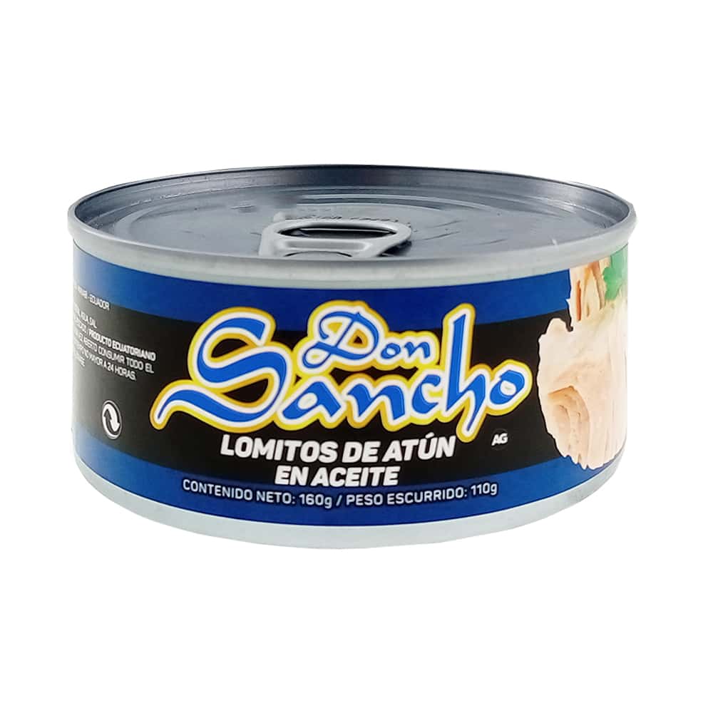 Lomitos de atún en aceite Don Sancho (160 g / 5.64 oz) - Miniatura 1