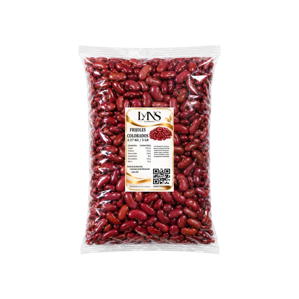 Frijoles colorados Los Meneses (2.27 kg / 5 lb) - Miniatura 1