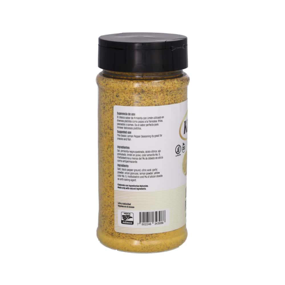 Sazón sabor limón con pimienta KDM Gold (390 g / 13.76 oz) - Miniatura 3