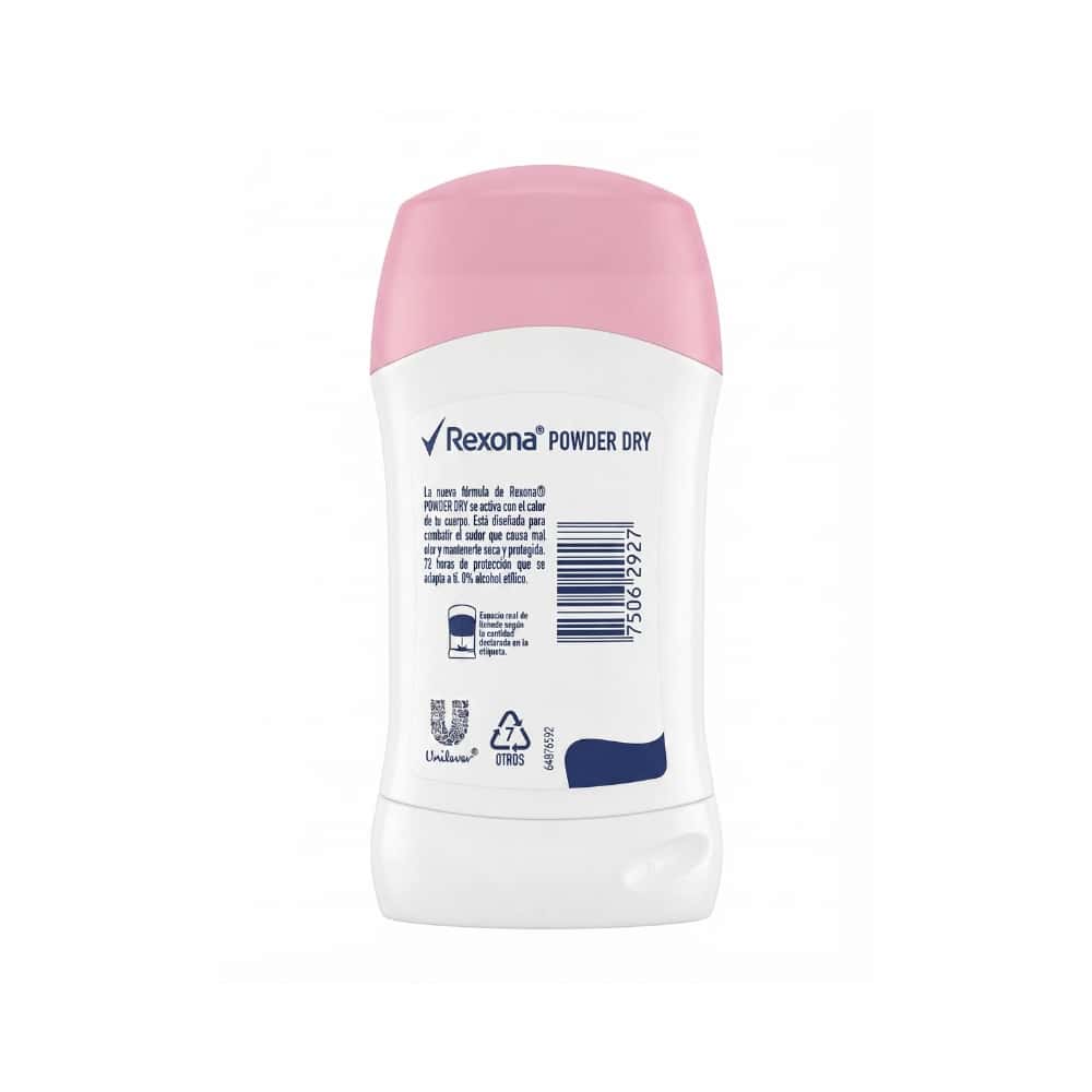 Desodorante en barra Power Dry 72 h Rexona (45 g / 1.6 oz) - Miniatura 2