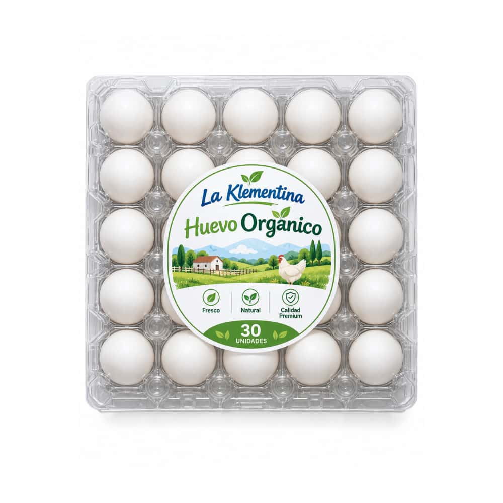 Huevo orgánico La Klementina (30 U) - Miniatura 1