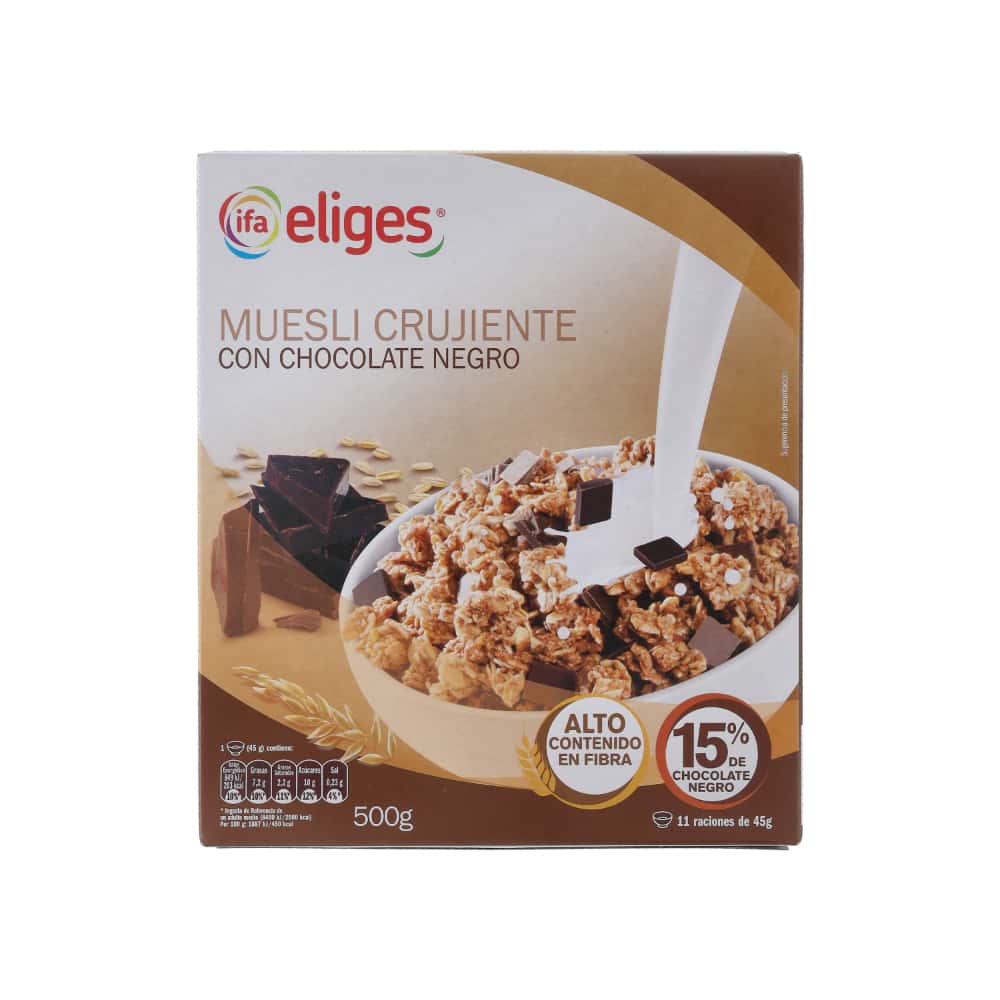 Muesli crujiente con chocolate Ifa Eliges (500 g / 1.1 lb) - Miniatura 2