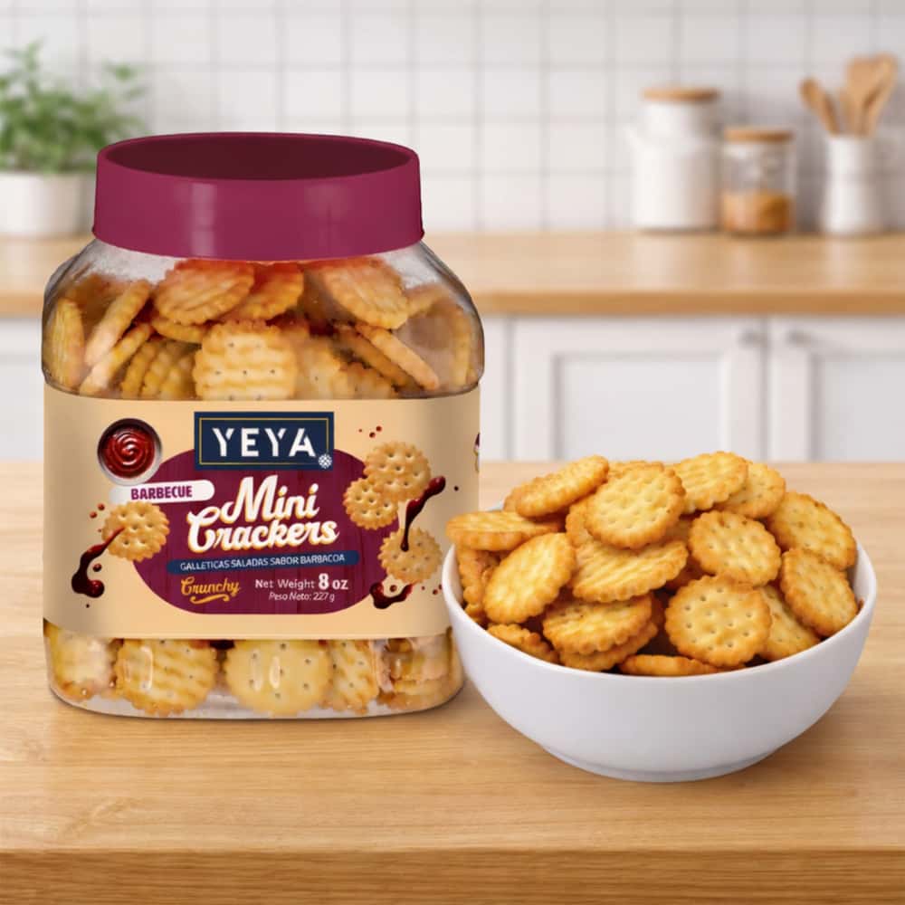 Galleticas saladas sabor barbacoa YEYA (227 g / 8 oz) - Miniatura 4