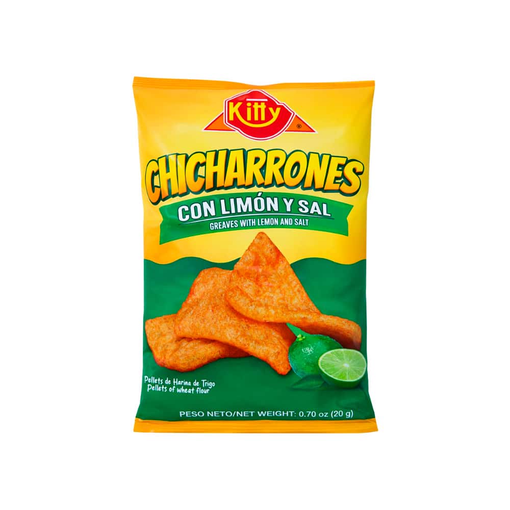 Chicharrones con limón y sal Kitty (20 g) - Miniatura 1